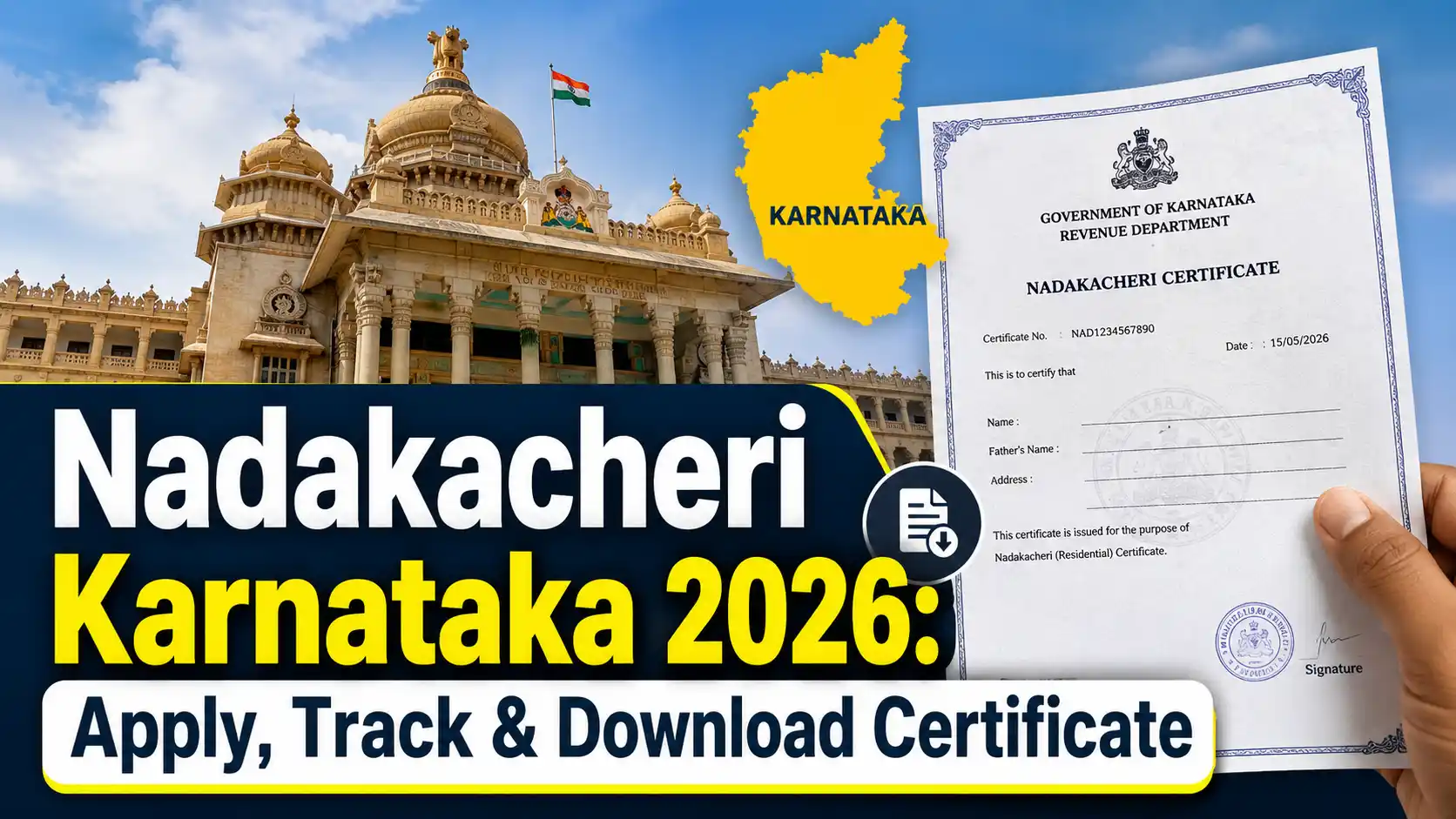 Nadakacheri Karnataka 2026: Apply, Track & Download Certificate
