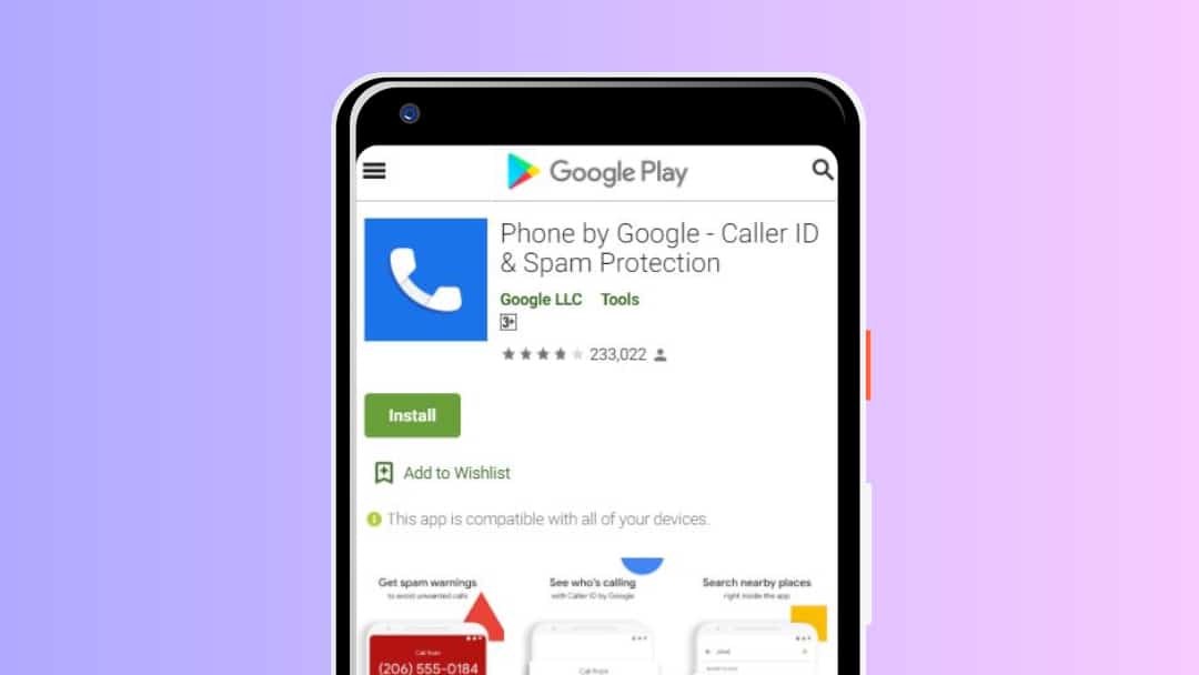Google Phone App
