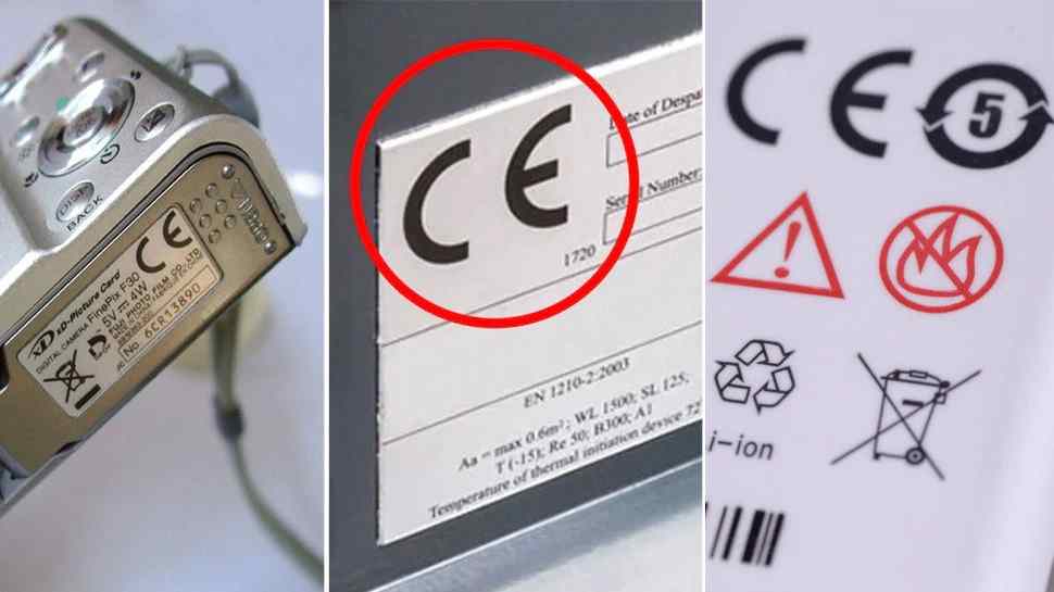 CE symbol on Electronic Product