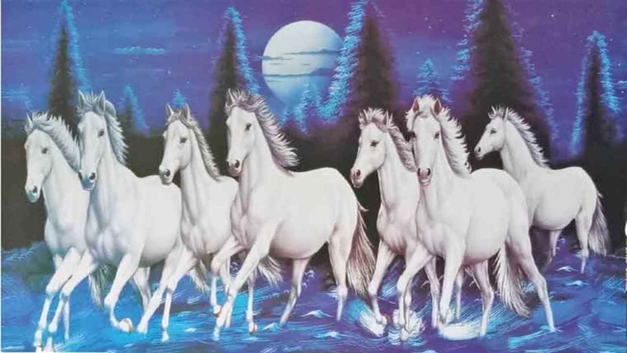 Vastu Tips 7 Horse Painting In Hindi