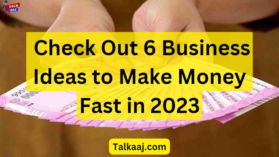 Check Out 6 Business Ideas to Make Money Fast in 2023- Full Explains