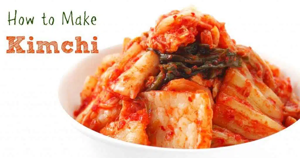 Here is a basic recipe for making kimchi