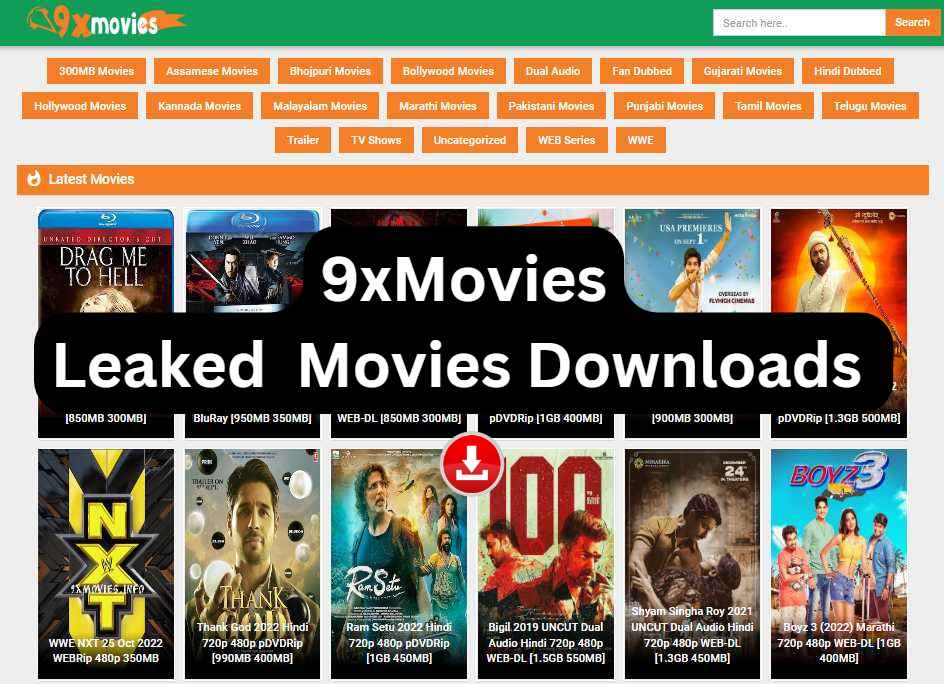 9xmovies – Download Bollywood & Hollywood Hindi Dubbed Movies & Web Series   - Talkaaj
