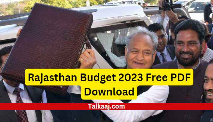 Rajasthan Budget 2023 Free PDF Download