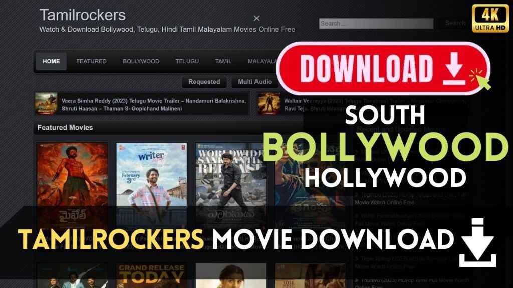 Tamilrockers Website Movies Direct Download link  - Talkaaj