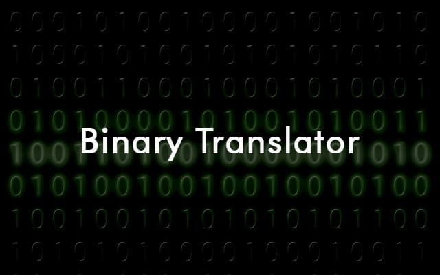 Binary Translator