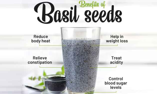 Unlock the 9 Incredible Benefits of Basil Seed Drink