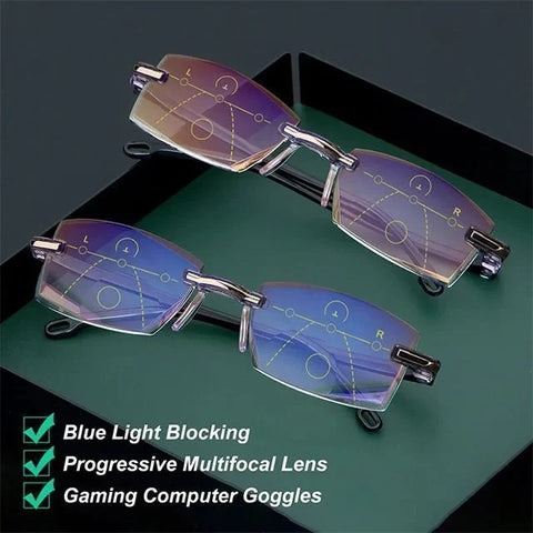 Comprehensive Guide to Anti-blue Progressive Far And Near Dual-Use Reading Glasses