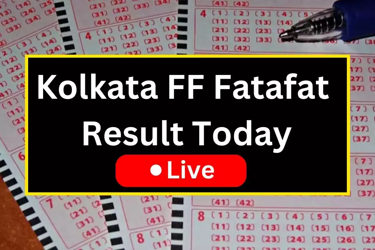 Kolkata FF Fatafat Result Today: Kolkata FF Fatafat लॉटरी गेम दिन में 8 बार खेला जाता है, जानिए कहां देख सकते हैं आज का रिजल्ट