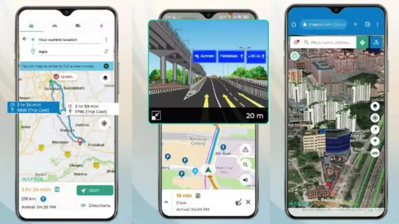 MapmyIndia Mappls app